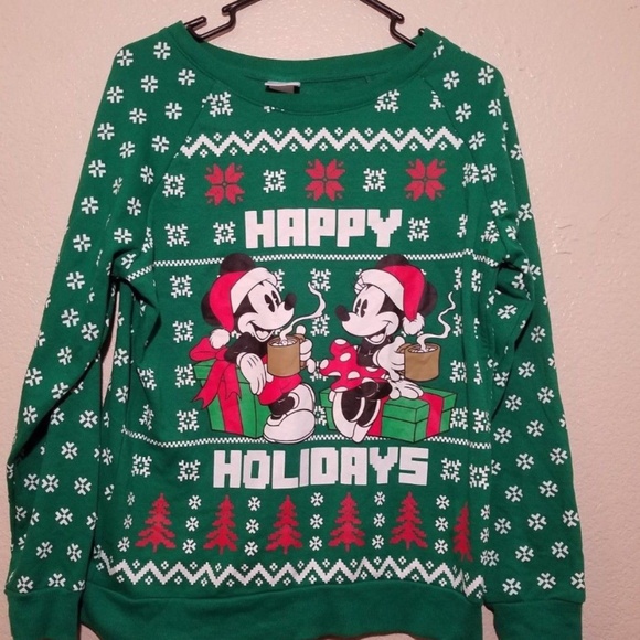mickey mouse ugly sweaters